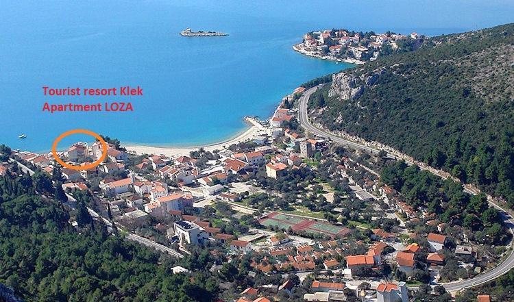 Apartman Loza Клек Екстериор снимка